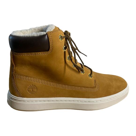 Timberland Womens Londyn Sneaker Boots in Sheepskin/Nubuck - Picture 3 of 7
